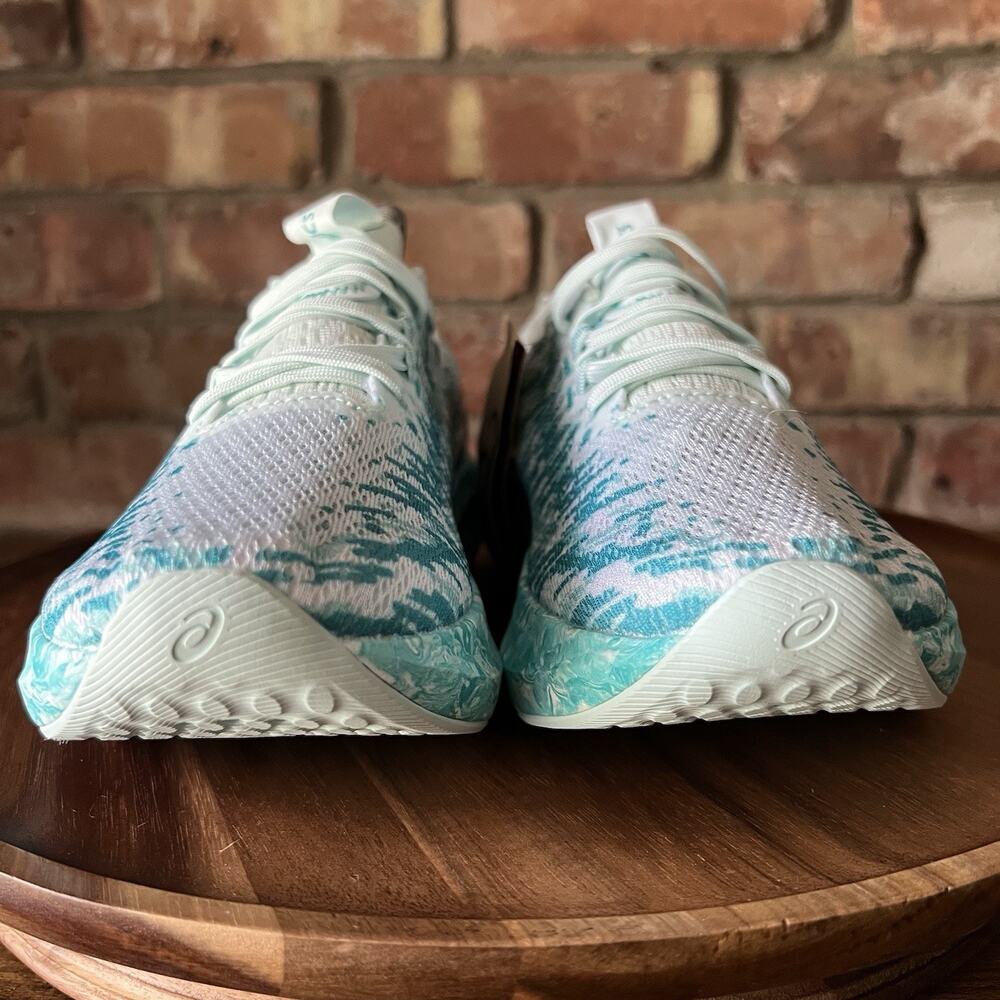 Asics Noosa Tri 16 White Aqua Running Women's 6 FF Blast Cushioned Shoes - Picture 8 of 16